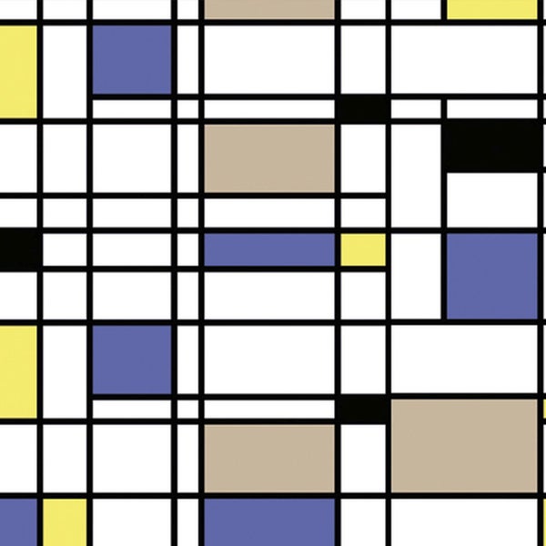 Abstraktes Muster mit Linien und Rechtecken