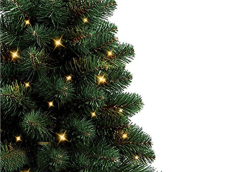 Künstlicher Weihnachtsbaum mit integrierter LED Beleuchtung