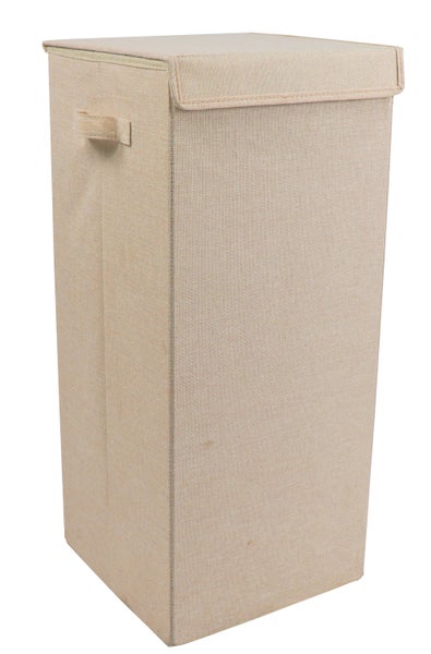Wäschekorb Wäschebox Stoffbox mit Deckel Dreso L