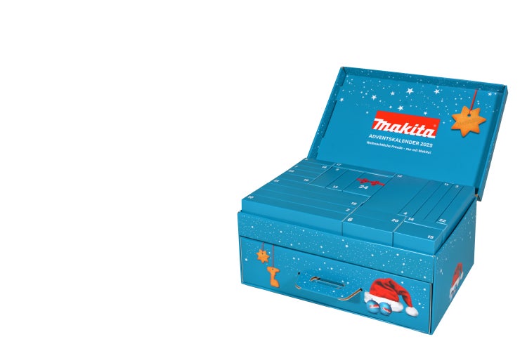 Makita Adventskalender 2025 geöffnet