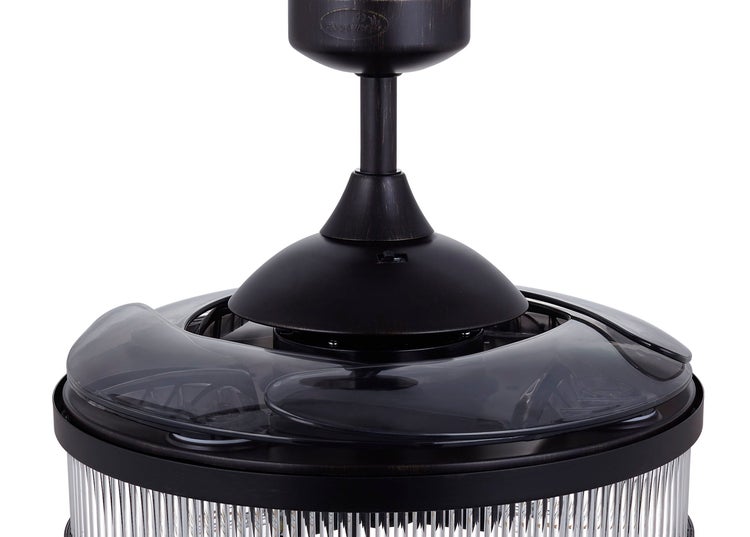 Fanaway Deckenventilator Corbelle 122 cm mit LED Leuchte und Fernbedienung, 3 Geschwindigkeiten