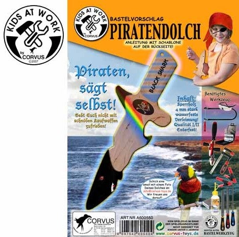 Corvus A600550 - Kids at work: Piraten-Dolch