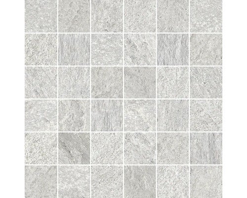 Mosaikfliese aus Steinzeug mit quadratischen Elementen