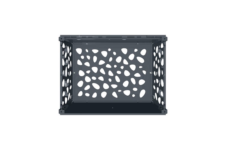 Pflanzkasten mit dekorativen Ausschnitten