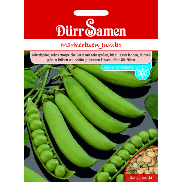 Markerbsen Jumbo Saatgut von Dürr Samen