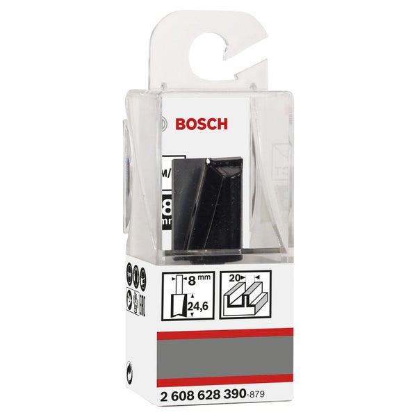 Bosch Nutfräser Standard for Wood 8 mm D1 20 mm L 25 mm G 56 mm - 2608628390