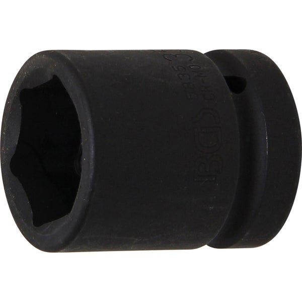 BGS Kraft-Steckschlüssel-Einsatz Sechskant Antrieb Innenvierkant 25 mm (1) SW 35 mm - 5835