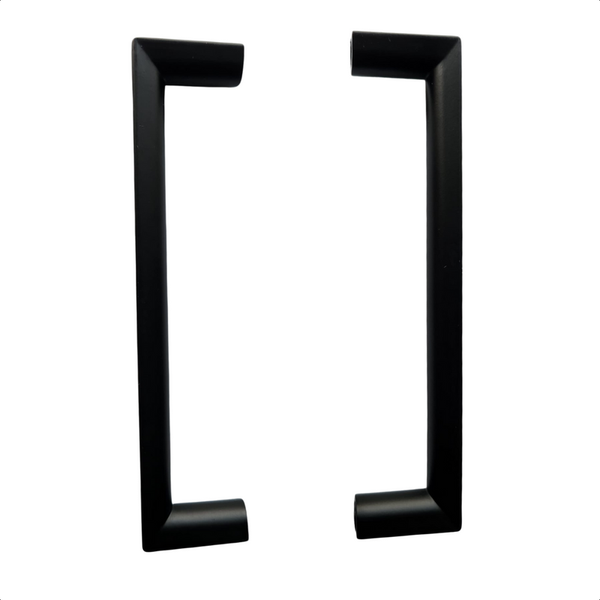 Möbelgriff Stangengriff Aurora lochabstand  128 mm Kunststoff Schwarz 10 Set