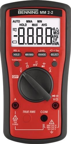 Benning MM 2-2 Digital-Multimeter zur Messung von elektrischen Größen