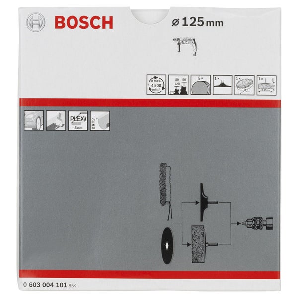 Bosch Logo Schleifscheiben Set Durchmesser 125 Millimeter