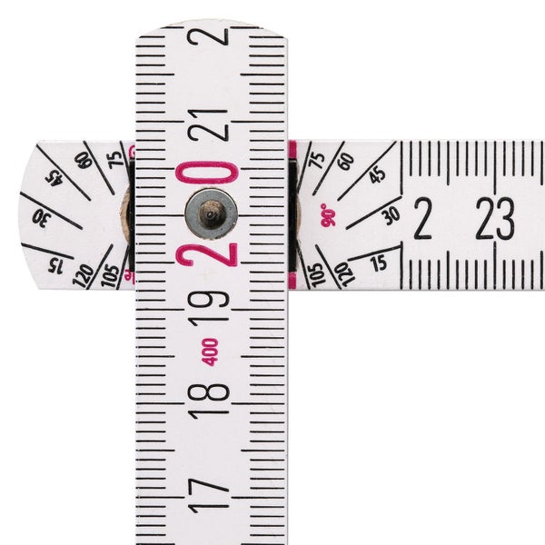 Mehrere Zollstöcke aus Holz