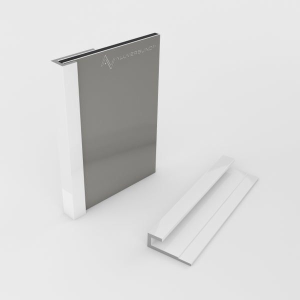 Aluverbundplatte mit Profilen