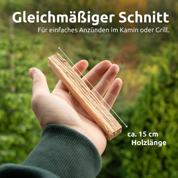 holz4home Anfeuerholz 30kg Anmachholz Nadelholz