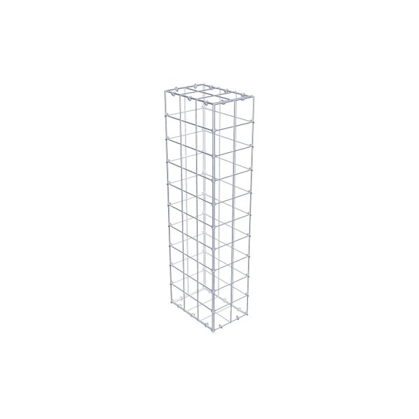 Gabione 100 cm x 30 cm x 20 cm (L x H x T), Maschenweite 10 cm x 10 cm, C-Ring