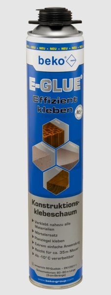 Beko E-Glue Konstruktionsklebeschaum Dose