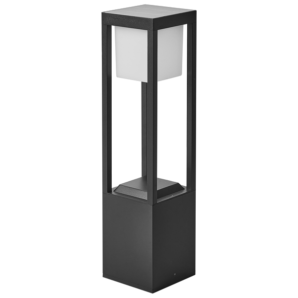 Solar LED Pollerleuchte LOON Schwarz