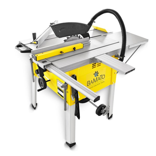 BAMATO Tischkreissäge mit Absaugvorrichtung