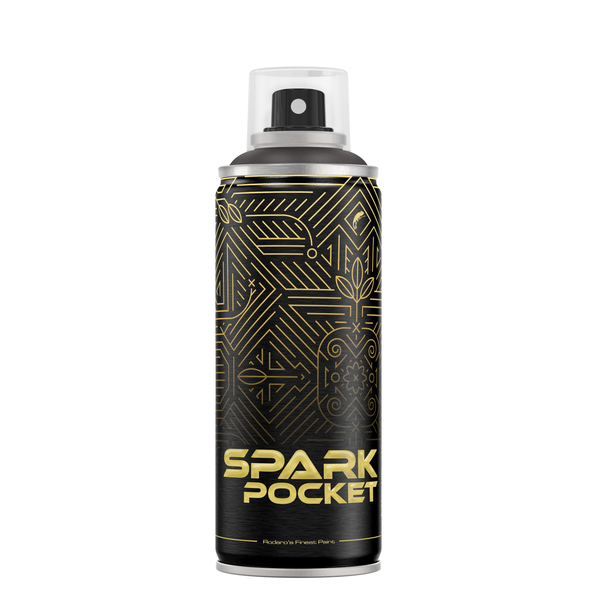 Sprühdose mit Lack von Spark Pocket mit geometrischem Muster für dekorative Anstriche