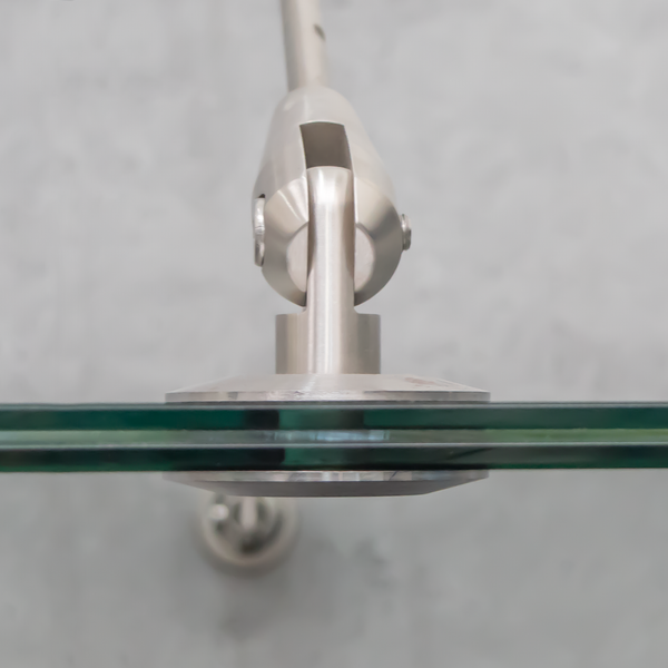 Vordach Glas Glasvordach VSG Echtglas Edelstahl 2000x900 Überdachung Türdach
