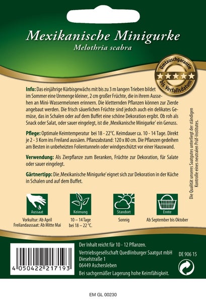 Infografik zum Sternmoos von Deine Gartenwelt Logo mit Details zu Aussaat, Keimung bei 16 bis 20 Grad Celsius, Blüte ab Juni und Standort.