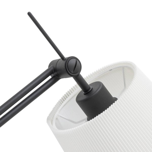 Lucande Wandleuchte, Wandlampe Innen Caelia (Modern) in Schwarz aus Metall (1 flammig E27) - Wandstrahler Wandbeleuchtung Schlafzimmer / Wohnzimmer Wohnzimmerleuchte
