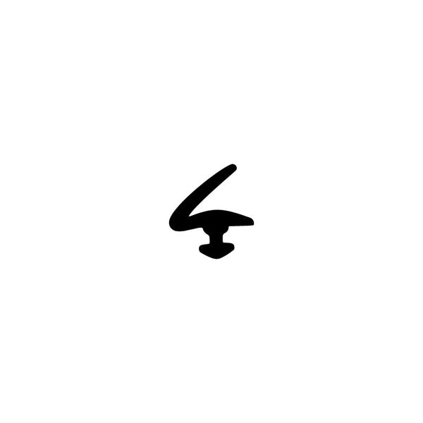 DIWARO. | Lippendichtung LP228 | schwarz | 5 Meter