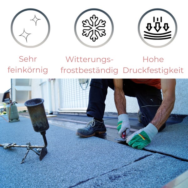 Quarzsand Feuergetrocknet 25 Kg 0 ,1 - 0,4 mm Sand Pflanzen Quarzsand Fugensand Strahlsand Buddelsand für Kaninchen Dachpappenbesandung