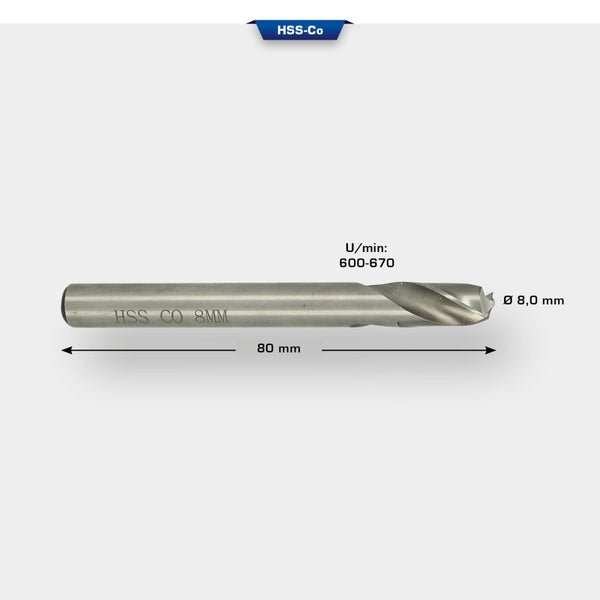 BRILLIANT TOOLS Schweißpunkt-Bohrer - BT516002