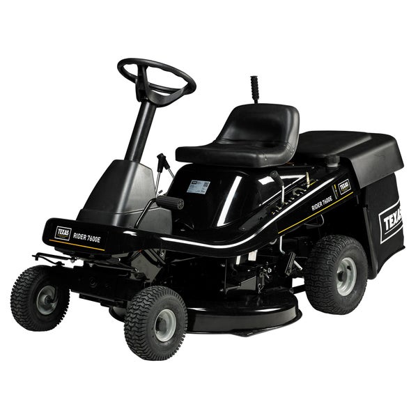 Aufsitzmäher TEXAS Rider 7600E – Rasentraktor 3in1, 432 cm³, 12 PS, 76 cm Schnittbreite, E-Start