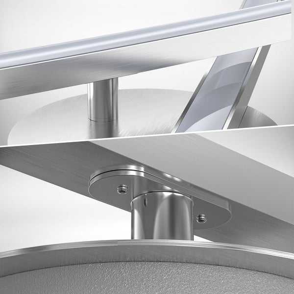 Adirondack Gartenstuhl mit Fußstütze aus Kunststoff