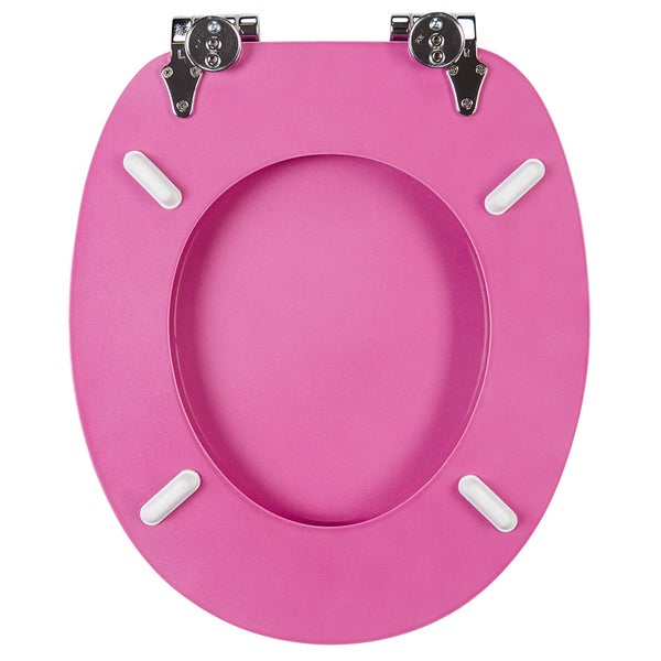 WC-Sitz mit Absenkautomatik Glitzer Pink