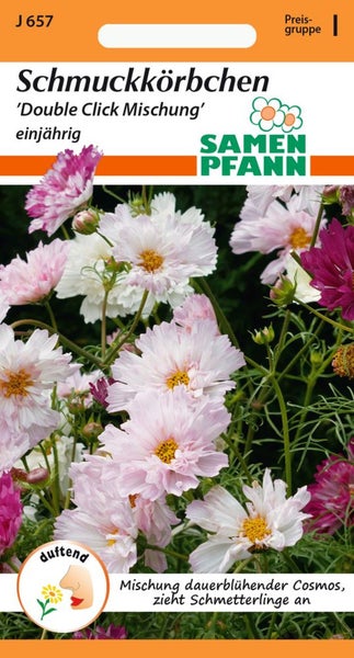 Samen Pfann Schmuckkörbchen Double Click Mischung einjährig