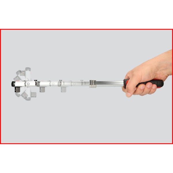 Teleskop Ratsche 1/2 Zoll mit einer Länge von 294 bis 432 Millimeter