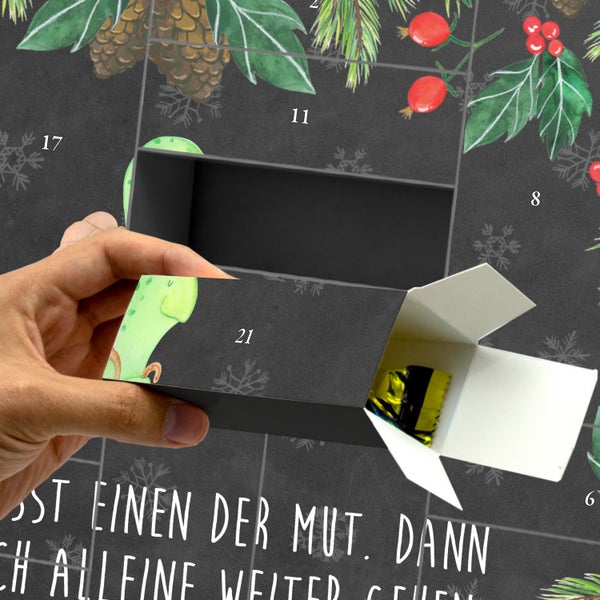 Mr. & Mrs. Panda Befüllbarer Adventskalender Schildkröte Wanderer - Schwarz