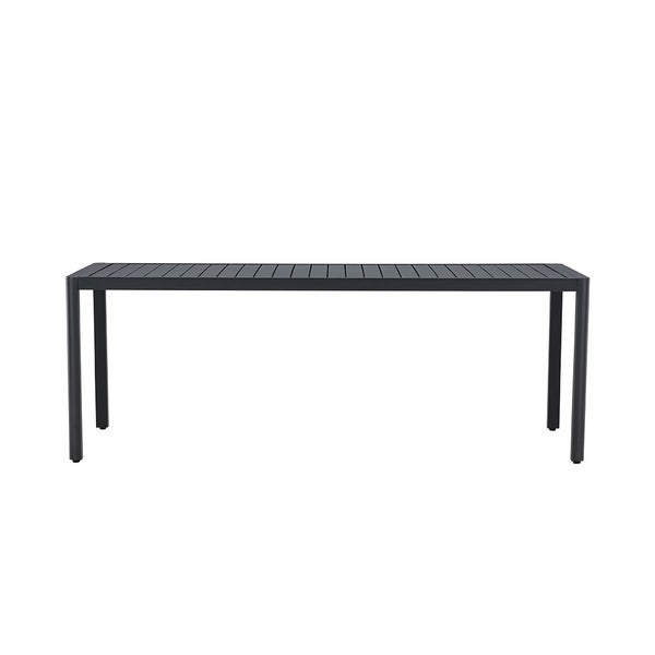 Giardini Gartentisch schwarz. 90 X 200 X 72 cm