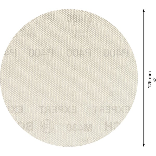Schleifpapier, Durchmesser 125 mm
