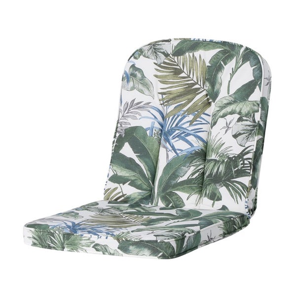 Gartenstuhlauflage Hermitage Bliss blau - Ca. 94x48 cm - 4er-Set