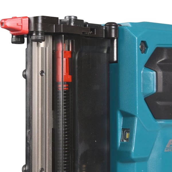 Detailansicht eines Bolzensetzgerätes