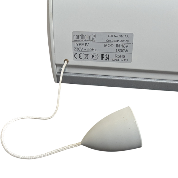 Nordholm Heizsystem Typ IV mit Zugschalter