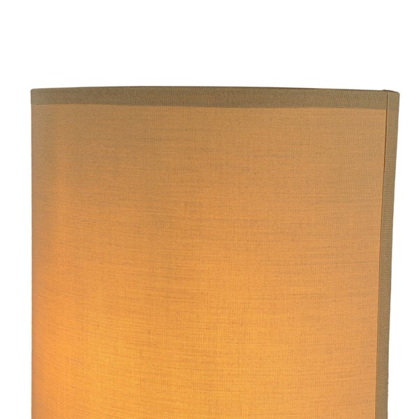 Nahaufnahme eines Lampenschirms aus Stoff