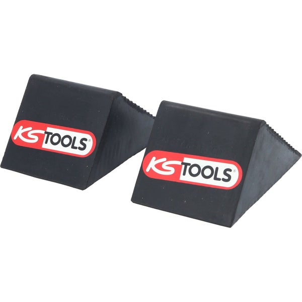 KS TOOLS Gummi Unterleg-Keil (Paar) - 160.0382