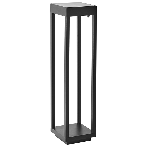 Solar LED Pollerleuchte SELWAY Schwarz