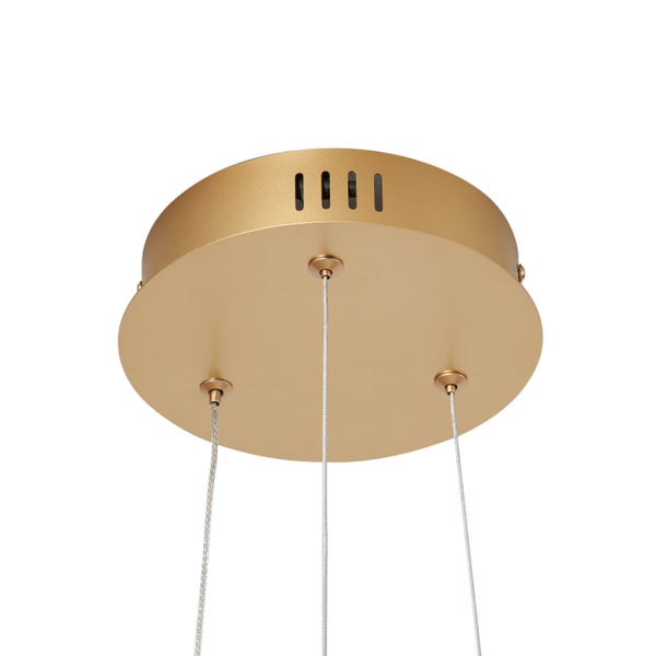 Deckenhalterung einer Lampe mit Aufhängung