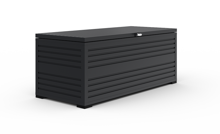 Weide Aluminium Gartenbox: Geräumige 1050L Aufbewahrungslösung | 160 x 86 x 79 cm