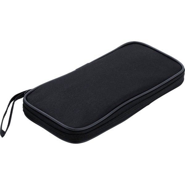 Schwarze Werkzeugtasche mit Reißverschluss