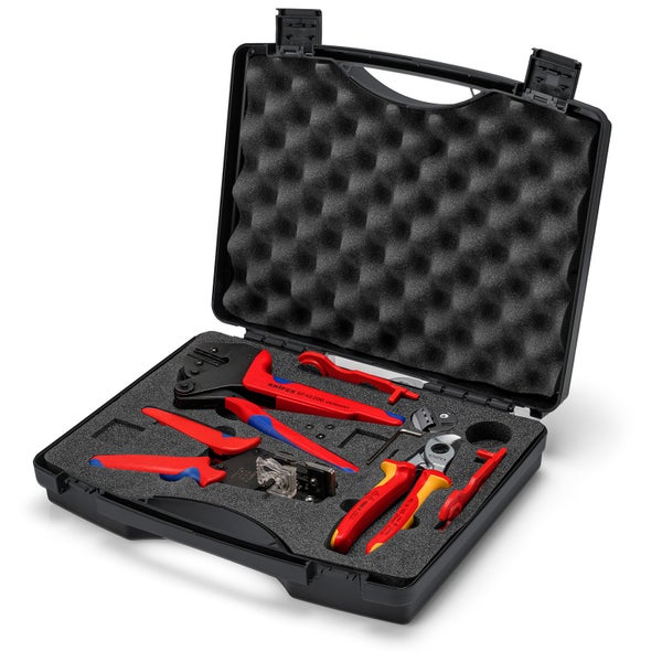 Knipex Werkzeugkoffer PV für MC4 - 979104V02