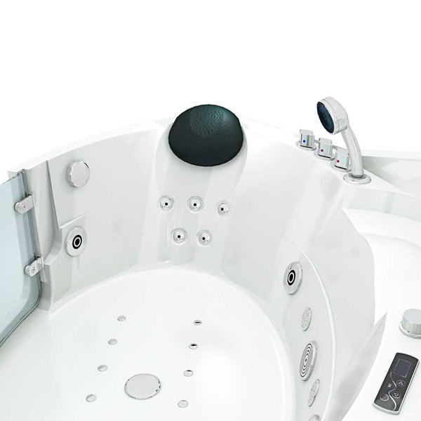 Whirlpool Badewanne Wanne W70H-TH-SC 150x150cm mit Tür