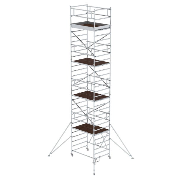 Rollgerüst mit mehreren Ebenen