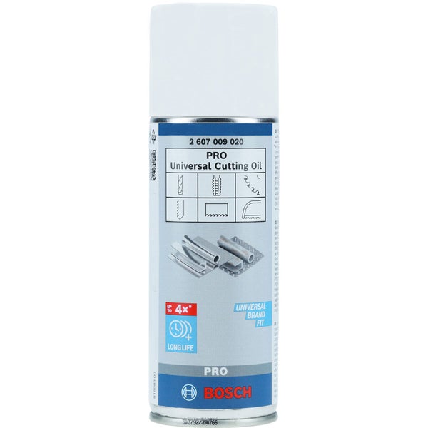 Bosch PRO Universalschneidöl in der Spraydose für Metallarbeiten.