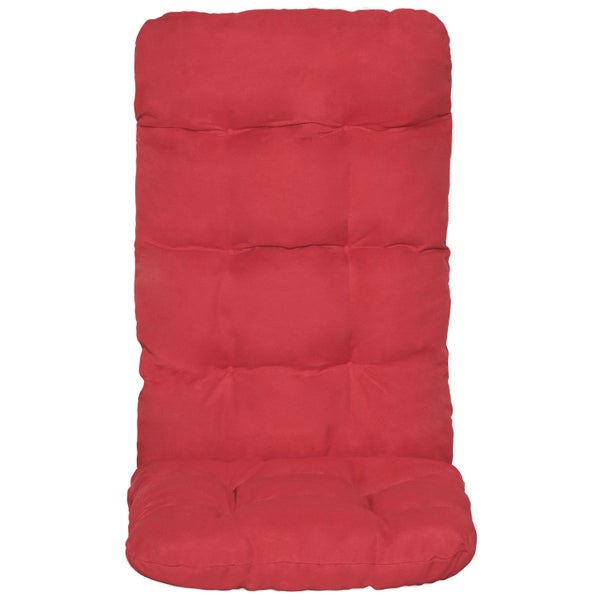 Beautissu Flair HL Hochlehner 120x50x8cm Rot (2tlg)